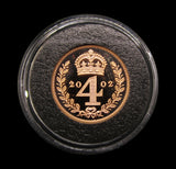 Elizabeth II 2002 Gold Proof Full Maundy Set
