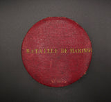 France 1802 Napoleon Battle Of Marengo Uniface Cliche Cased Medal - By Andrieu