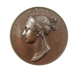 1838 Victoria Coronation 37mm Bronze Medal - By Pistrucci
