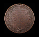 France 1785 Louis XVI Expedition of Frigates 60mm Medal - By Duvivier