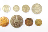 Elizabeth II 1953 10 Coin Cased Proof Set - Crown To Farthing