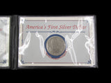 USA America's First Silver Dollar - Mexico 1783 8 Reales - Postal Commemorative Society