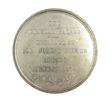 1854 Crystal Palace 'Paxton' 64mm WM Medal By Wyon - Cased