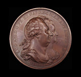 France 1793 Louis XVI King's Farewell 47mm Medal - By Kuchler