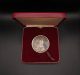 1687 William & Mary Spanish Wreck Recovered 54mm Silver Medal