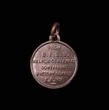 1905 Centenary Of Battle Of Trafalgar Medal - Made From H.M.S Victory