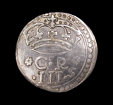 Charles I 1645 Carlisle Siege 3 Shillings - Antique Copy
