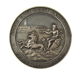 1882 North East Coast Exhibition 51mm Silver Medal - Cased
