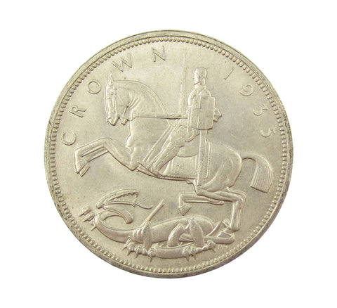 George V 1935 Crown - A/UNC