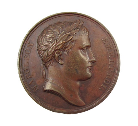 France 1806 Napoleon 'Sovereignities Given' 40mm Medal - By Andrieu