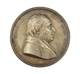 1834 John 'Mad Jack' Fuller Death 45mm Silver Medal - By Wyon