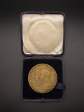 1911 Coronation Borough Of Beccles 45mm Medal - Cased