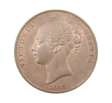 Victoria 1858 Penny - UNC
