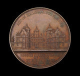 1858 Inauguration Of Aston Hall 45mm Medal - By Moore