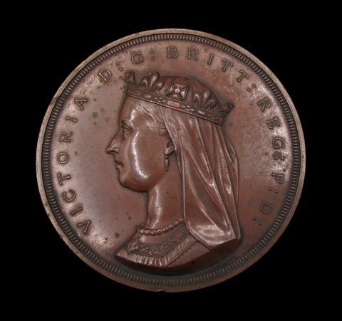 1867 Confederation of Canada 76mm Bronze Medal - By Wyon