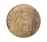 George V 1912 Halfpenny - UNC