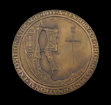 USA 1933 Chicago Exposition 70mm Cased Medal - By Zettler