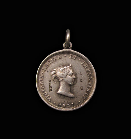1897 Victoria Diamond Jubilee 19mm Silver Medal - By Restall