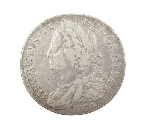George II 1746 Halfcrown - LIMA - Fine