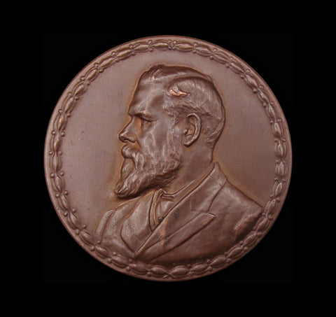 1907 Death of Allan Wyon 44mm Medal - By A.G Wyon