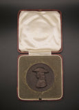 1928 Joseph Fry Bicentenary Of Birth 51mm Bronze Medal - Cased