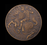 1974 National Trust For Scotland Robert The Bruce 57mm Medal