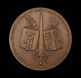 1954 50th Anniversary of the Entente Cordiale 68mm Medal - By Dropsy