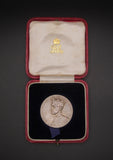 1911 Investiture Of Edward Prince Of Wales Silver Medal - Cased