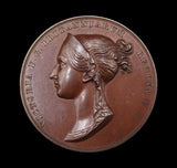 1838 Victoria Coronation 37mm Bronze Medal - By Pistrucci