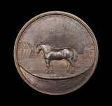 1889 Alyth Horse Breeding Society 49mm Silver Prize Medal - By Kirkwood
