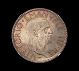 Italy 1927 20 Lire - NGC MS66