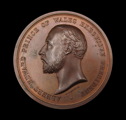 1886 Colonial & Indian Exhibition London 52mm Medal - By Wyon