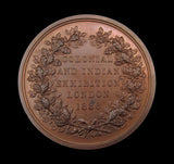 1886 Colonial & Indian Exhibition London 52mm Medal - By Wyon