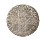 Anne 1708 E Shilling - VF