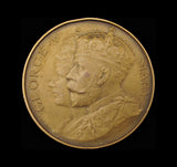 1911 George V Coronation Kings Lynn 38mm Medal - By Lewis