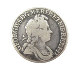 George I 1723 Shilling - SSC 2nd Bust - Fine
