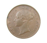 Victoria 1853 Halfpenny - EF