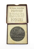 1915 Sinking Of The S.S Lusitania Medal - Cased With Sheet