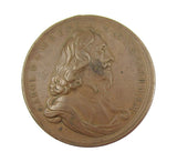 1649 Charles I Death & Memorial 50mm Bronze Medal - By Roettier