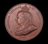 1897 Diamond Jubilee of Victoria 76mm Bronze Medal - By Bowcher