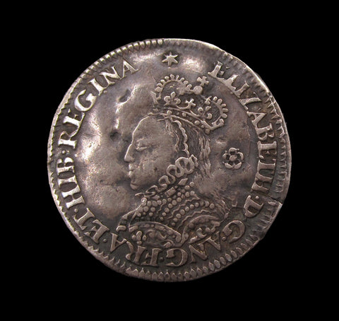 Elizabeth I 1562 Threepence - VF