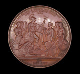 1897 Diamond Jubilee of Victoria 76mm Bronze Medal - By Bowcher