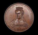 1881 Anniversary Of The Volunteer Movement 64mm Bronze Medal