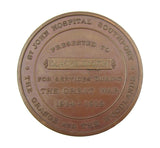 1919 St John Hospital Southport 51mm Medal For Services During The Great War