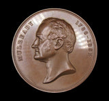 1877 William Mulready Art Union Of London 56mm Medal - By Adams