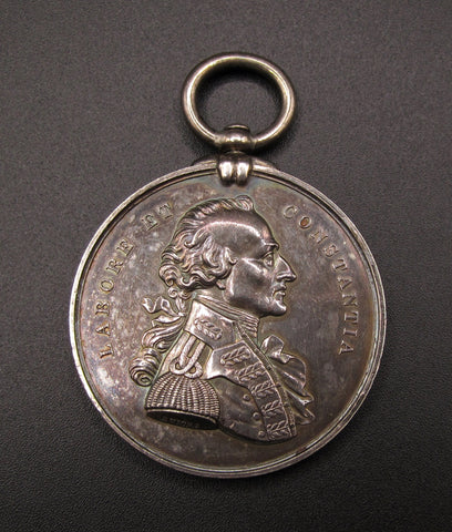 India 1836 La Martiniere School Calcutta 44mm Silver Medal - By Wyon