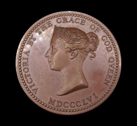 1856 Department Of Science & Art 55mm Queens Medal - By Wyon