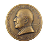 1959 Sir Richard Burbidge Harrods 57mm Medal - By Vincze