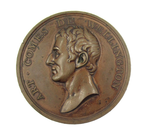 1812 Duke Of Wellington Parliamentary Tribute Medal - By Webb