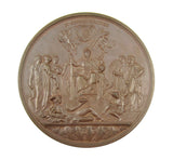 1887 Victoria Jubilee 77mm Bronze Cased Medal - By Boehm